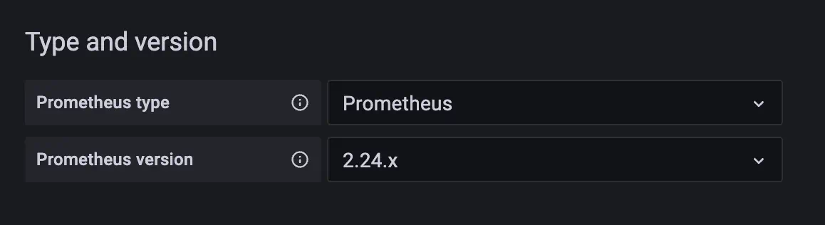 Prometheus datasource