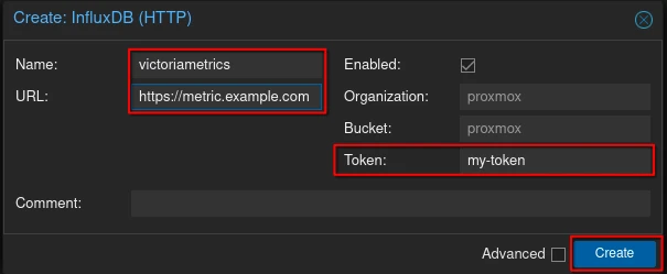 PBS Metric Form